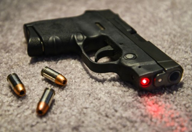 Gun and Laser