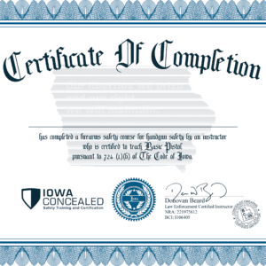 Digital Certificate - Iowa